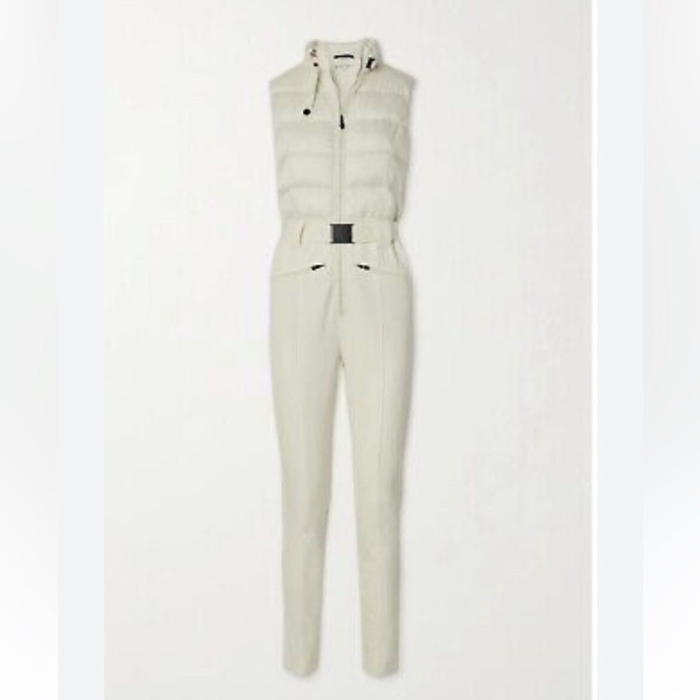 Perfect Moment Superstar belted quilted down ski suit